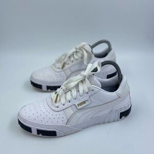 Puma Womens Cali Bold 370811-01 White Casual Shoes Sneakers Size 7.5